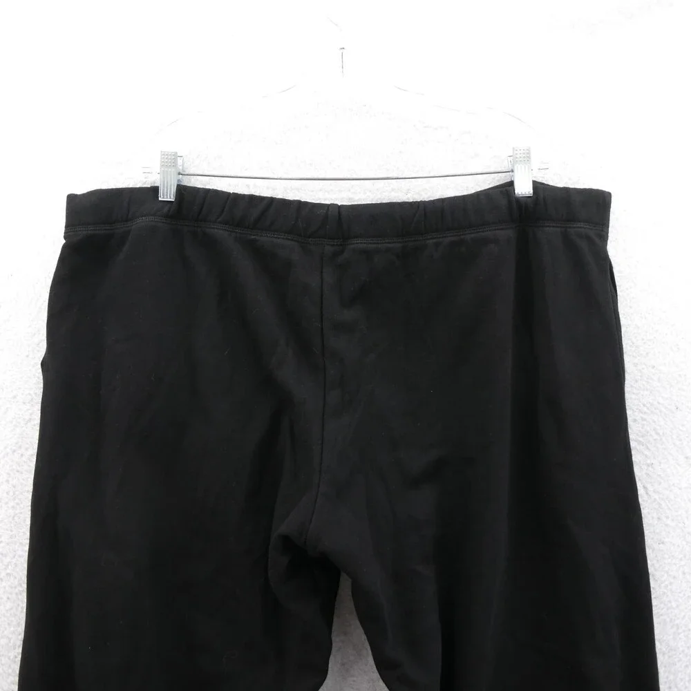 Victorias‎ Secret XXL Everyday Fleece Sweatpants Black Jogger Wide Leg PINK 2XL - Picture 8 of 8